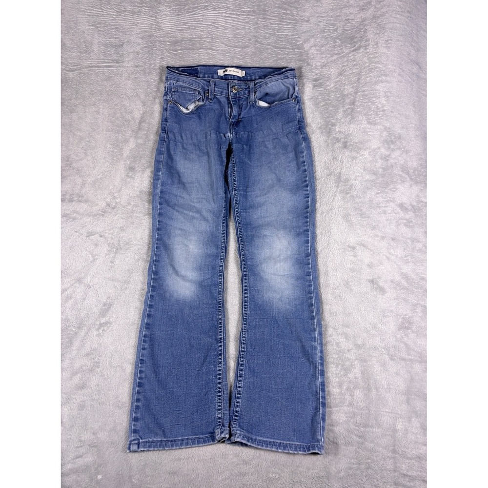 Levi's Jeans 524 Bootcut Womens Size 5 Blue Denim Low Rise Flare